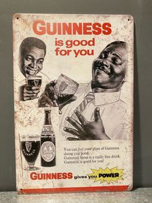 Guinness Tin Metal sign