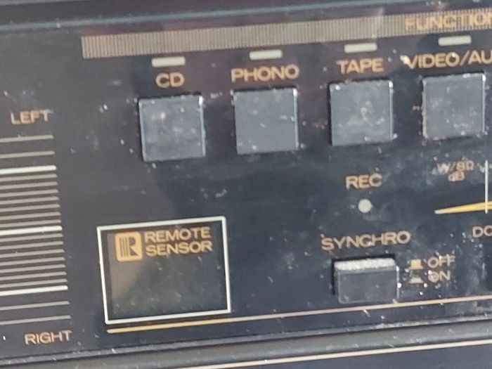 Mitsubishi Music Centre, Model DA-60R, Radio, CD, Tape, Phono, Aux, 2 Philips speakers included, in good condition for its age