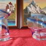 2 Piece Kilkenny Blue Swirl Glass Collection Image 2