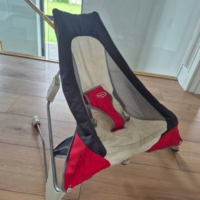 Portable foldable baby bouncer