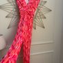 Kate & Pippa Servino Culotte Jumpsuit In Pink Print BNWT Image 3