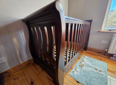 Boori Country Sleigh Royale Cot 3 in 1