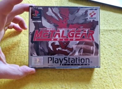Metal Gear Solid PlayStation1 Ps1 PlayStation2 Ps2 Games Original
