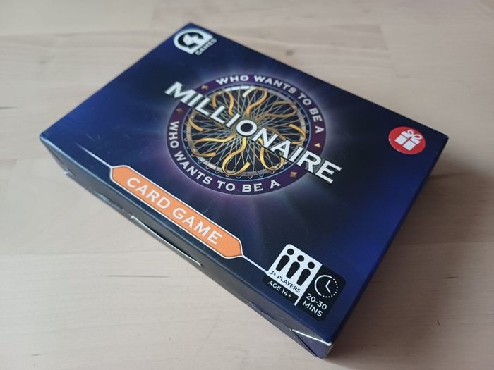Who Wants to be a Millionaire Trivia Quiz Card Game