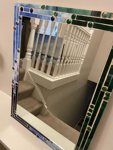 Handcrafted Decorative Mosaic Mirror