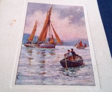 Vintage Handmade Greeting Card.