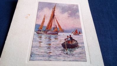 Vintage Handmade Greeting Card.