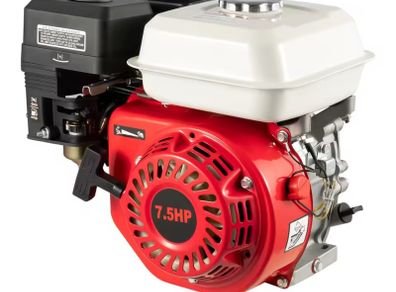 4-Stroke Petrol Engine, 7.5 HP OHV Single Cylinder Gasoline Engine Gas Motor Engine Go Kart Engine Air Cooling 212CC