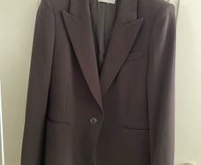 Reiss Black Tailored Single breasted blazer
