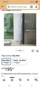 Heated clothes horse