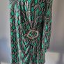 Green & black pattern top, Size 20 Image 2