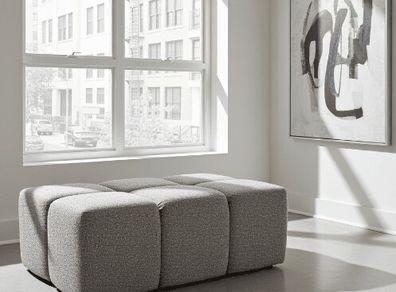 Bubble pouffe ottoman
