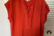 Michael Kors orange blouse