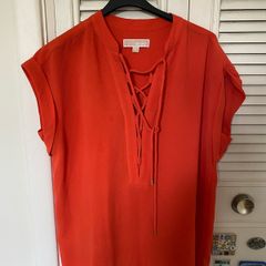 Michael Kors orange blouse