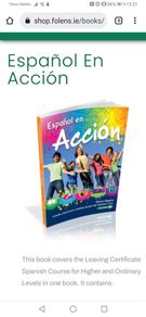 Spanish book leaving cert