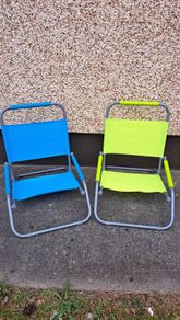 Foldable Beach Chairs ( 2  for 3euro )