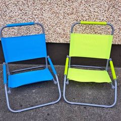 Foldable Beach Chairs ( 2  for 3euro )
