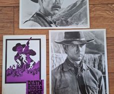 DEATH RIDES A HORSE 1967 Press brochure and photos
