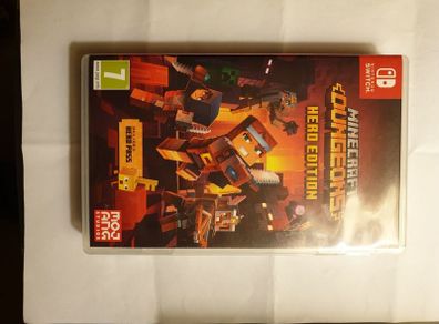 Minecraft Dungeons Hero Edition Nintendo Switch Mint Condition