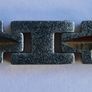 Vintage gold-plated stainless steel bracelet length 8" Image 4