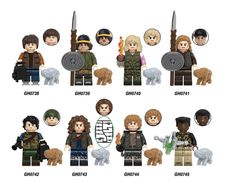 [8-Pack] Stranger Things Season 4 Minifigure Bundle