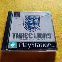 Three Lions The official England team game PlayStation1 Ps1 PlayStation 2 ps2 games Original