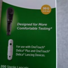 One Touch Delica Plus Lancets