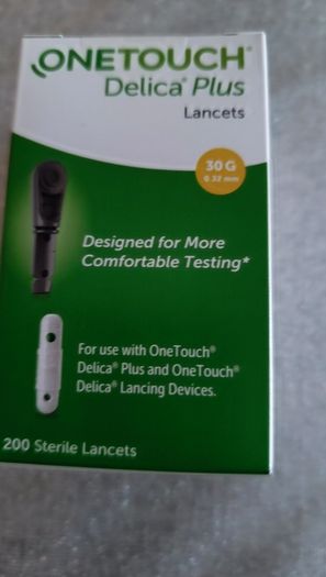One Touch Delica Plus Lancets