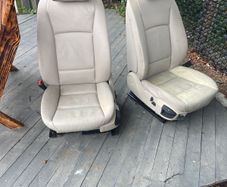 BMW f10 f11 cream seats