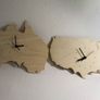 Unique Bespoke Usa County Shape Clock Wooden Map Country Clock Usa Image 5
