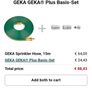 Sprinkler hose 15 metres new orginal price is 64 euro as seen below Image 4