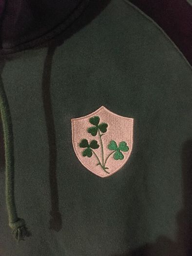 ireland rugby hoodie