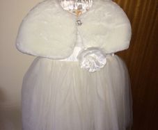 Flower girl dress Paul Costello, Bolero, shoes