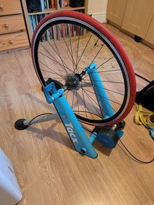 Indoor trainer wheel/tyre 11 speed cassette