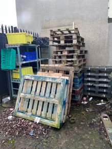 wooden crates