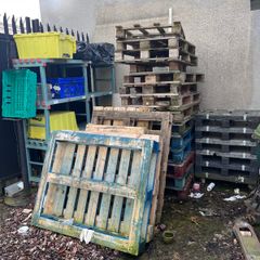 wooden crates
