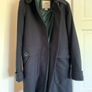 Burberry - Thomas Burberry - Navy wool knee length coat   Size S  Will Fit UK 10 / 12  EUR 38 / 40 US 8 Image 5