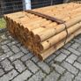 round wood palisades Image 2