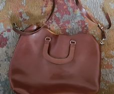 Massimo Dutti leather bag