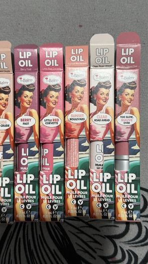 The balm brand new lip oils