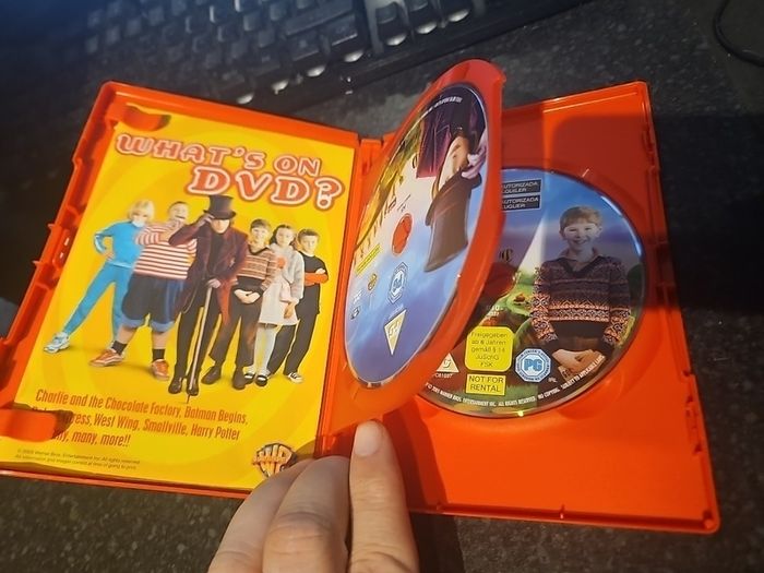 Charlie and the Chocolate Factory DVD