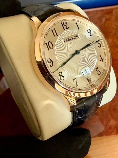Foberge Agathon 18k Rose Gold