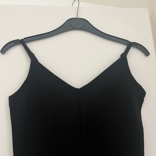 Penneys/Primark Black Strappy Jumpsuit - Size S