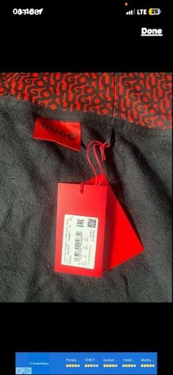 Hugo boss cotton jacket top  hoodie zip up size XXL brand new with tag