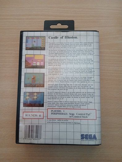 Castle Of illusion Master System