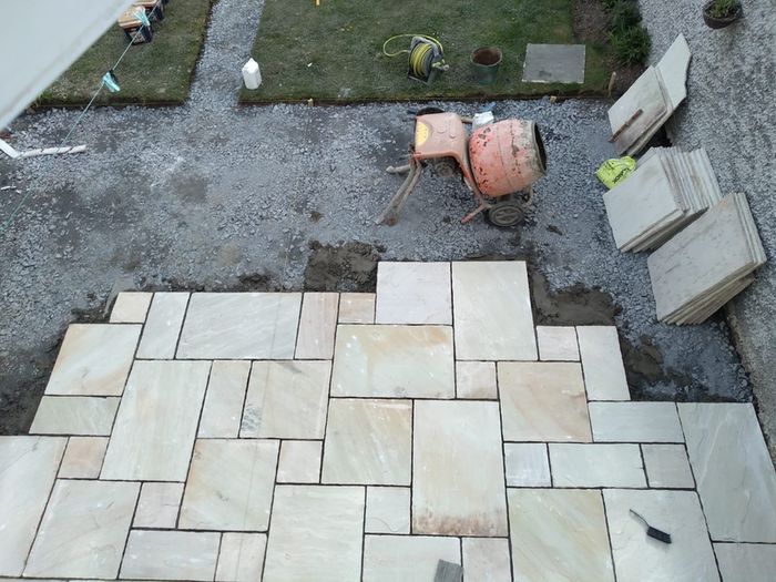 Patios,paving