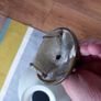 Antique brass church lamp Image 6