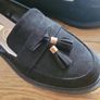 Brand New Black Tasseled Loafers Size Uk 5 Image 2
