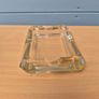 Clear Glass Cigar Rest Ashtray Image 3