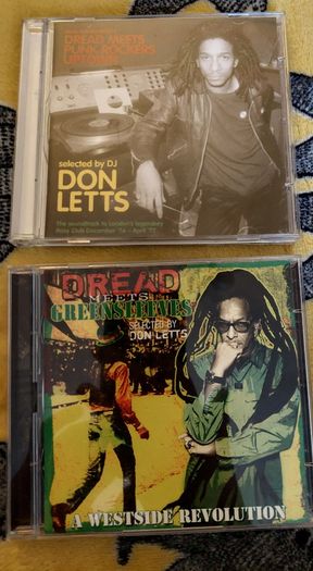 Don Letts - Dread Meets Punk Rockers Uptown CD & Dread meets Greensleeves  2CD